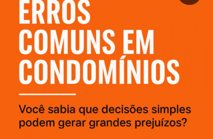 Erros comuns em Condomínios