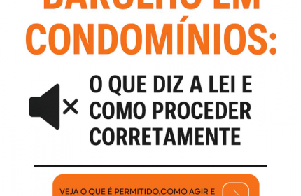 Barulhos  em condomínios